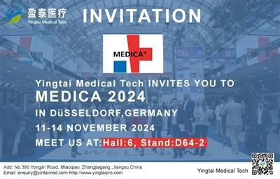 Yingtai Medical Tech navštevoval MEDICA 2024 V DUSSELDORF.GERMANY